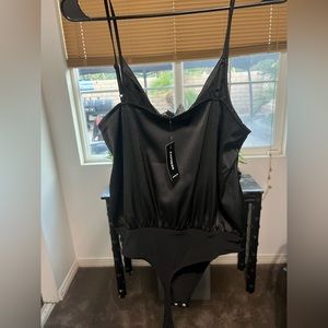 Express bodysuit lace/satin - M